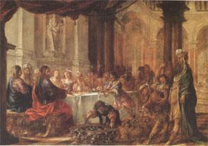 Juan de Valdes Leal The Marriage at Cana (mk05) oil painting image